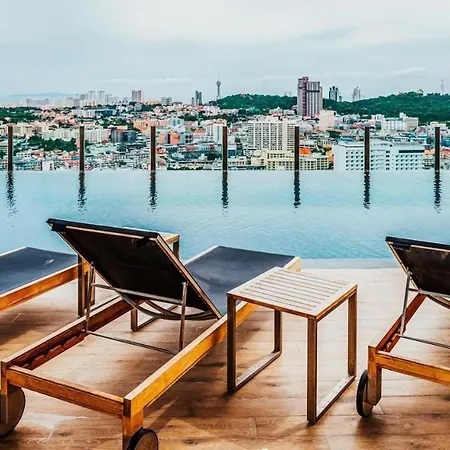 Amazing Infinity Pool Condo Next To The Beach Pattaya Exterior photo