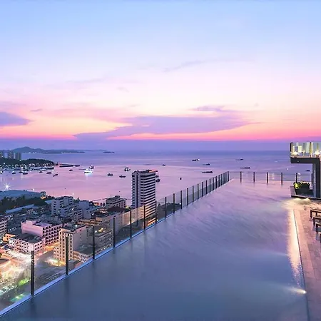 Amazing Infinity Pool Condo Next To The Beach Pattaya Exterior photo