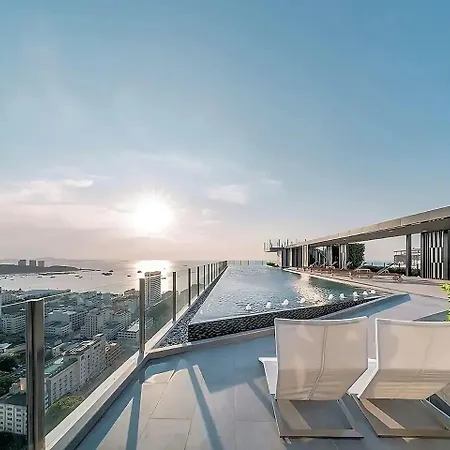 Amazing Infinity Pool Condo Next To The Beach Pattaya Exterior photo